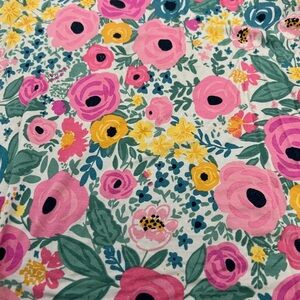 Little Sleepies Floral crib sheet